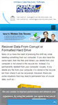 Mobile Screenshot of freedatarecoverysoftware.org