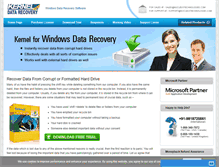 Tablet Screenshot of freedatarecoverysoftware.org